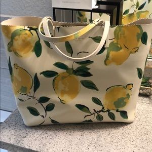 Kate spade lemon tote